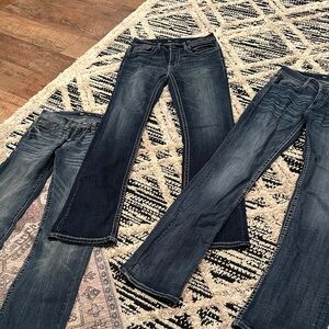 BKE Classic Men’s Dark Blue Bootcut Jeans